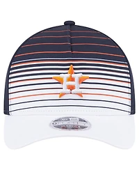 New Era Men's Navy Houston Astros Gradient 9FORTY M-Crown Adjustable Hat