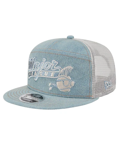 New Era Men's Denim Major League Denim 9FIFTY Snapback Hat