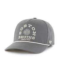 '47 Brand Men's Charcoal Boston Bruins Canyon Ranchero Hitch Adjustable Hat