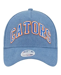 New Era Women's Denim Florida Gators A-Frame 9FORTY Adjustable Hat