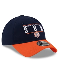 New Era Men's and Women's Navy/Orange Connecticut Sun 2025 Wnba Draft 9TWENTY Adjustable Hat