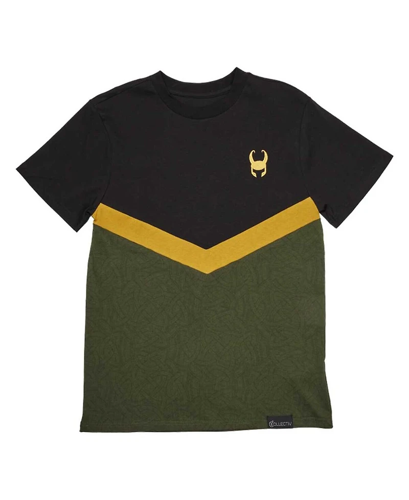 Loungefly Men's and Women's Black/Green Loki The Original T-Shirt
