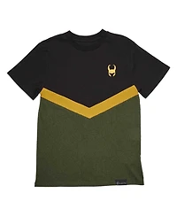 Loungefly Men's and Women's Black/Green Loki The Original T-Shirt