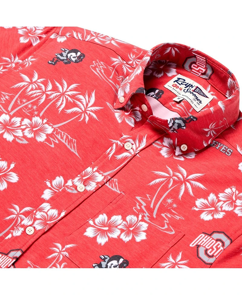Reyn Spooner Men's Scarlet Ohio State Buckeyes Classic Button-Up Shirt