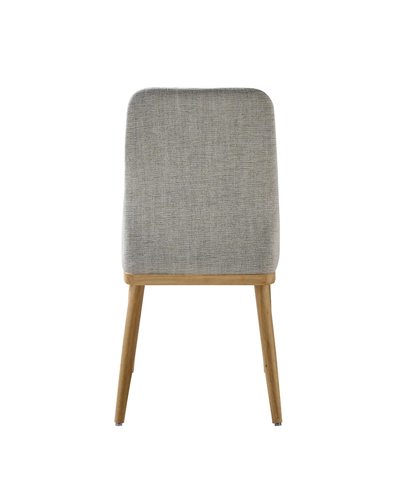 Luis Easy to Assemble and Ergonomic Dining Chair ,Set of 2