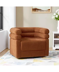 Donat Modern Swivel Barrel Chair