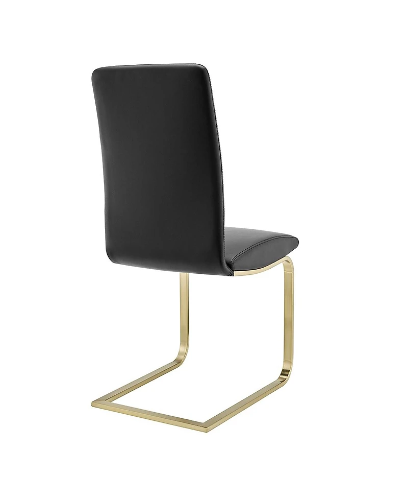Set of 2 Modern Dining Chairs for Kitchen Table or Home Seating