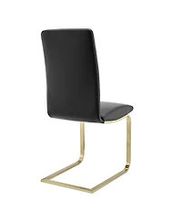 Set of 2 Modern Dining Chairs for Kitchen Table or Home Seating