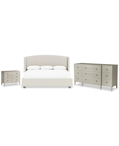 Cornelia 3-Pc. Queen Set (Bed, Dresser & 36" Nightstand)