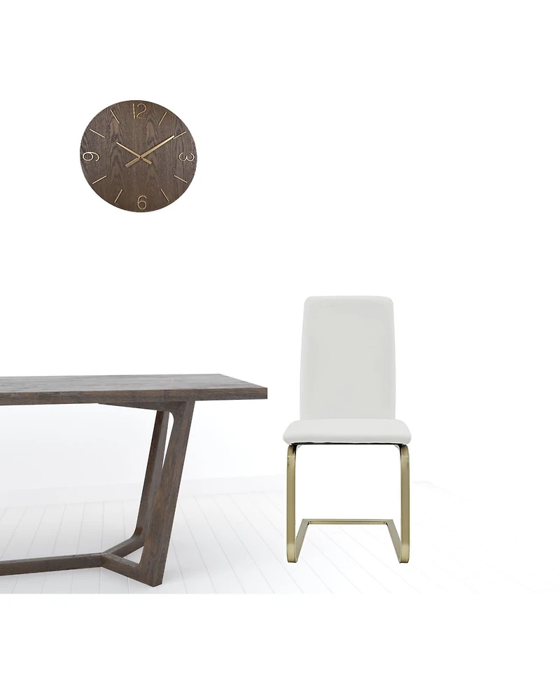 Set of 2 Modern Dining Chairs for Kitchen Table or Home Seating