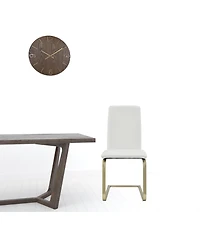 Set of 2 Modern Dining Chairs for Kitchen Table or Home Seating