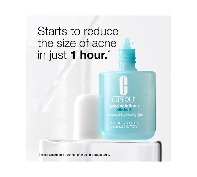 Clinique Acne Solutions Clinical Advanced Clearing Gel With Salicylic Acid, 10 ml
