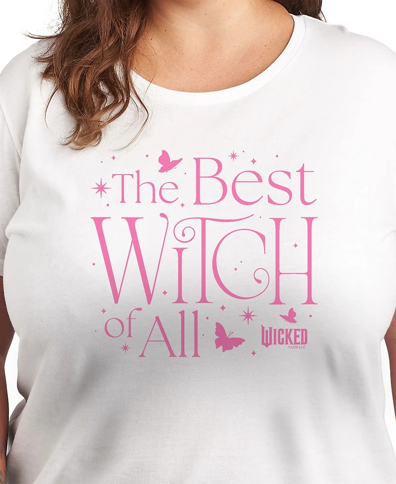 Hybrid Apparel Plus Wicked The Best Witch of All Graphic T-Shirt