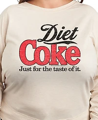 Hybrid Apparel Plus Diet Coke Graphic Pullover T-Shirt