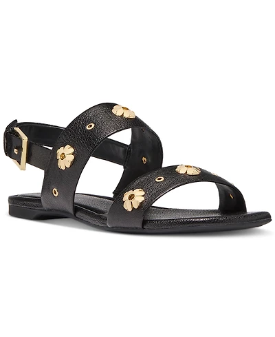 kate Spade new york Women's Flower Studded Flat Sandals