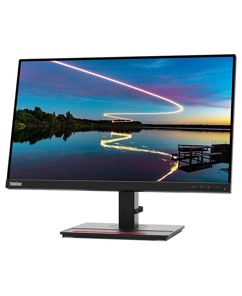 Lenovo ThinkVision T24m-20 23.8" 16:9 Full Hd Ips Wled Lcd Monitor, Raven Black