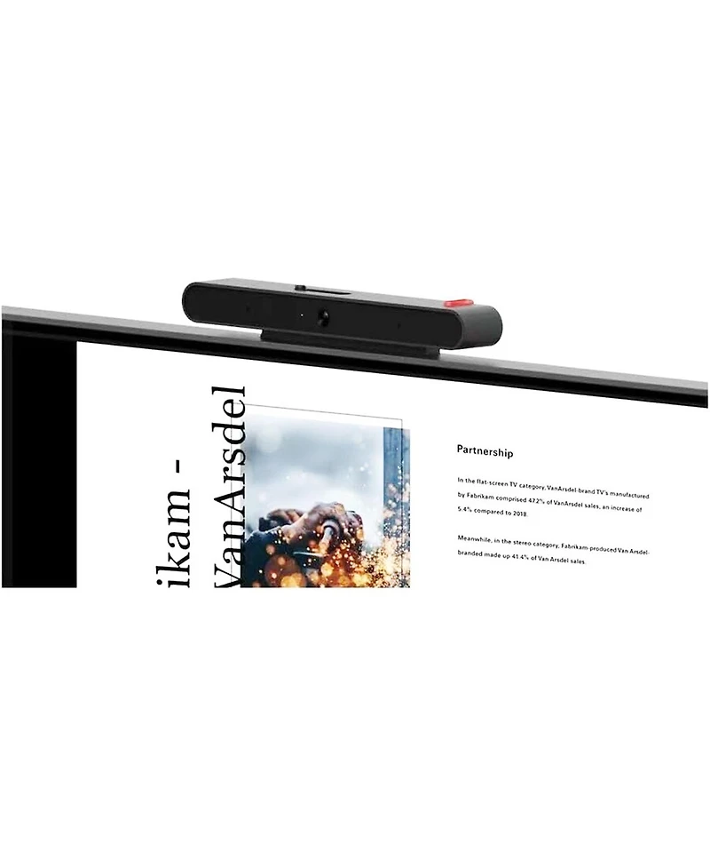 Lenovo ThinkCentre Tiny-In-One 22 Gen 5 21.5" 16:9 Full Hd Ips Wled Lcd Monitor with Webcam, Black