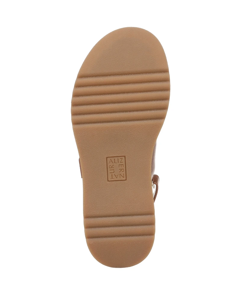 Naturalizer Women's Ziva Round Toe Flatform Sandals