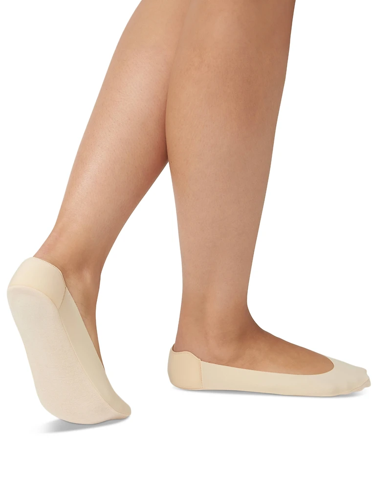 Hue Women's 2-Pk. Heelbliss Cushioned-Back Liner Socks U24376