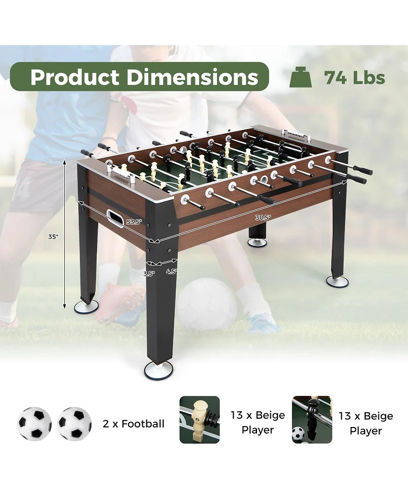54 Inch Indoor Competition Game Soccer Table