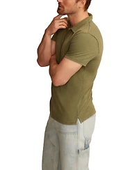 Lucky Brand Men's Jacquard Slub T-Shirt