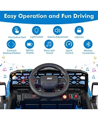 12V Kids Ride on Truck Car with Parental Remote and Music Player