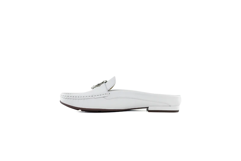 Marc Joseph New York Womens Slip On Barbara St Buckle Mule
