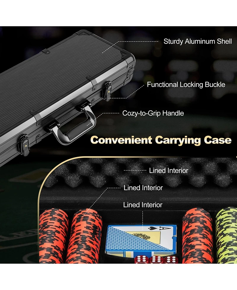 14 Gram Texas Holdem Poker Chip Set