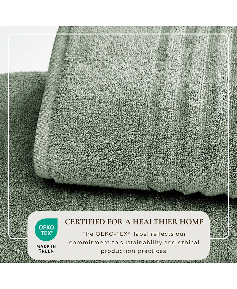 Linery & Co. Luxury 100% Combed Cotton 4-Pack Bath Towel Set