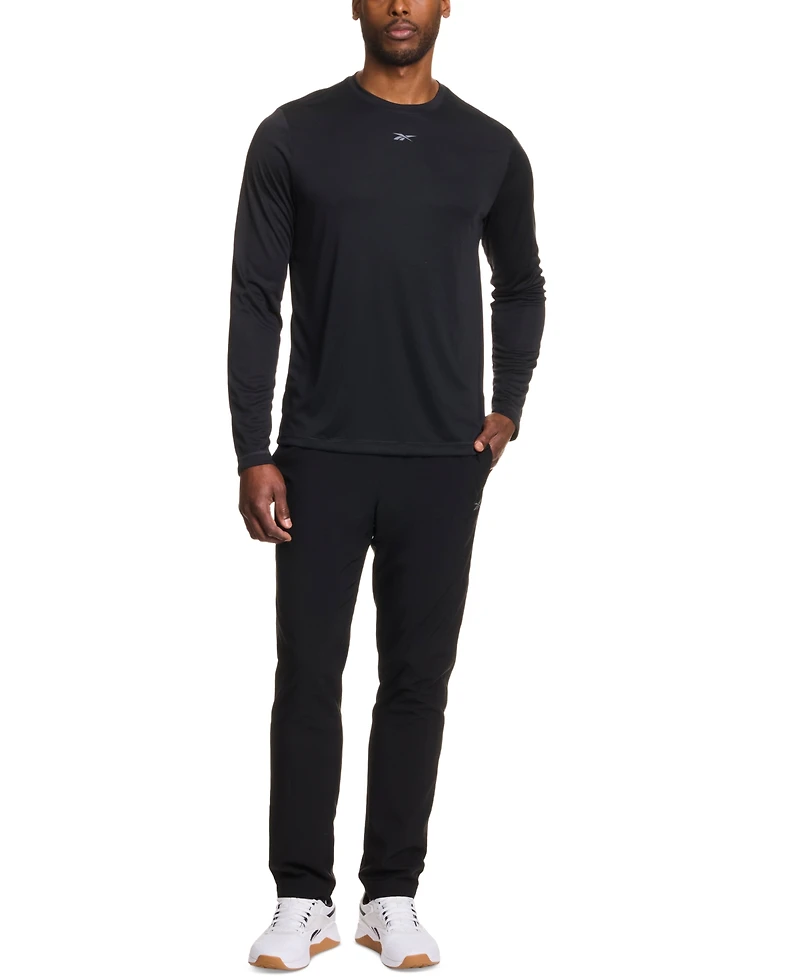 Reebok Men's Woven Logo Track Pants