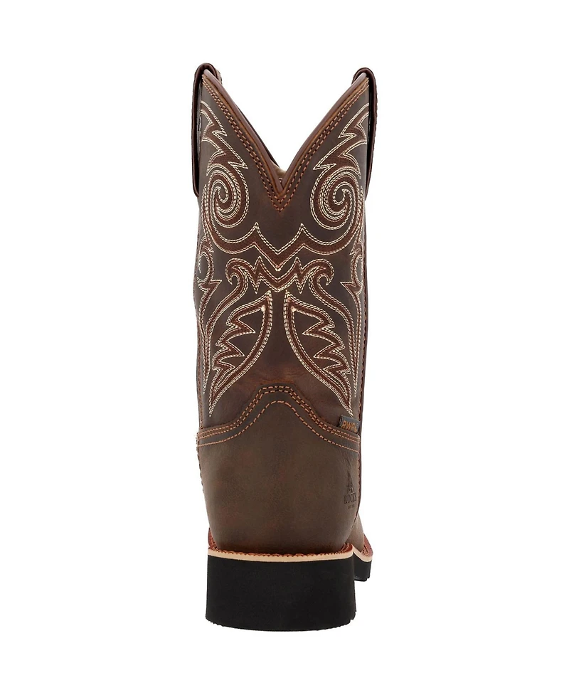 Rocky Women s MonoCrepe 11” Steel Toe Western Boot