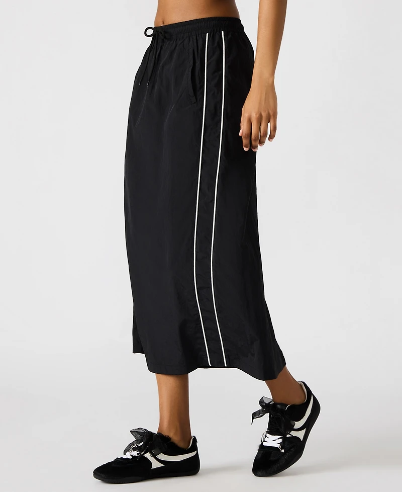 Steve Madden Women's Danielle Drawstring-Waist Maxi Skirt