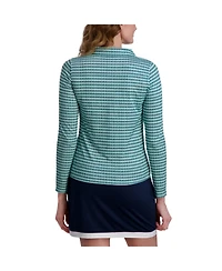Stella Parker Women's Quarterzip Long Sleeve Polo