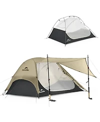 Naturehike Star River Ul 2 Person Backpacking Tent, Double Layer Waterproof Two Lightweight Cycling Tent