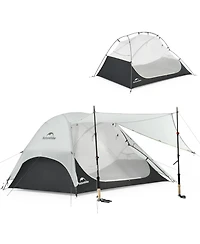Naturehike Star River Ul 2 Person Backpacking Tent, Double Layer Waterproof Two Lightweight Cycling Tent