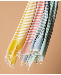 Feelgoodz Artisan Crafted Cotton Turkish Towel Beach Bath Oeko-Tex Certified