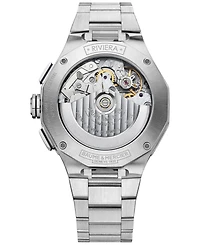Baume & Mercier Men's Swiss Automatic Chronograph Riviera Stainless Steel Bracelet Watch 41mm