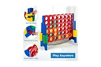 4-to-Score Giant Game Set with Net Storage