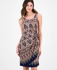 Robbie Bee Women's Sleeveless Sheath Dress