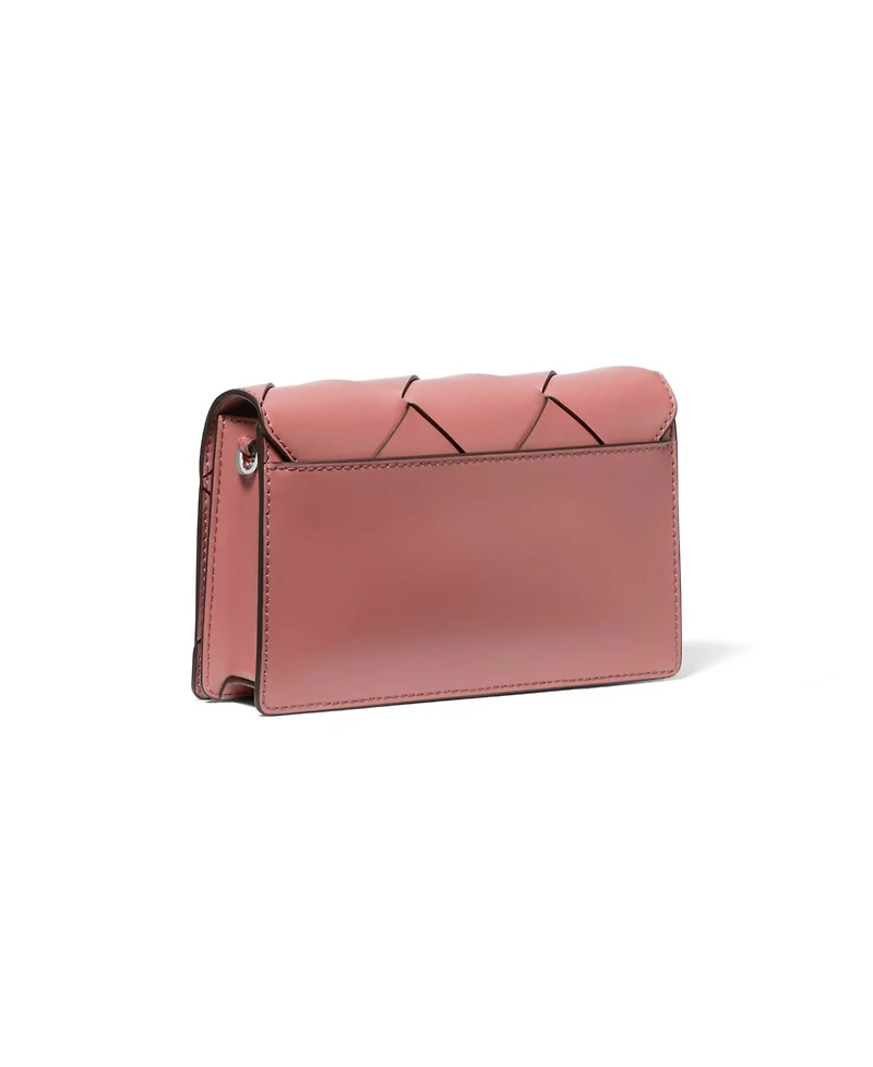 Michael Kors Jet Set Small Flap Chain Leather Crossbody