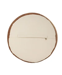 Cotton Ottoman with Soft Cushioned Top for Relaxation