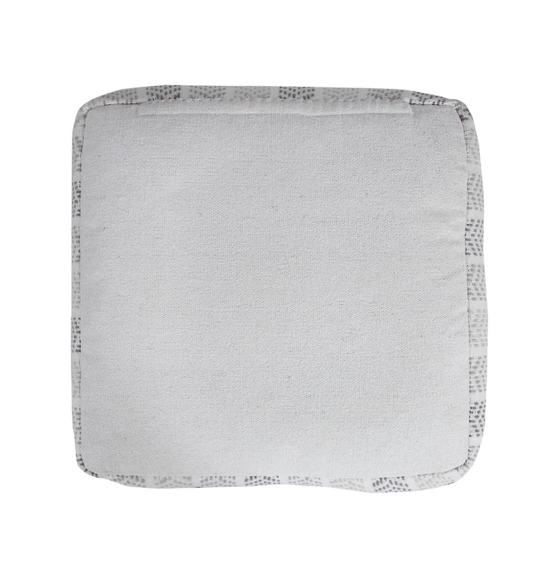 Handcrafted Cotton Ottoman Pouf for Modern Spaces