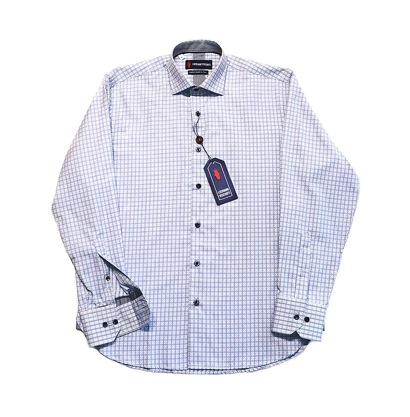 Luchiano Visconti Men's Checkered shirt