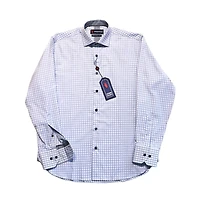 Luchiano Visconti Men's Checkered shirt