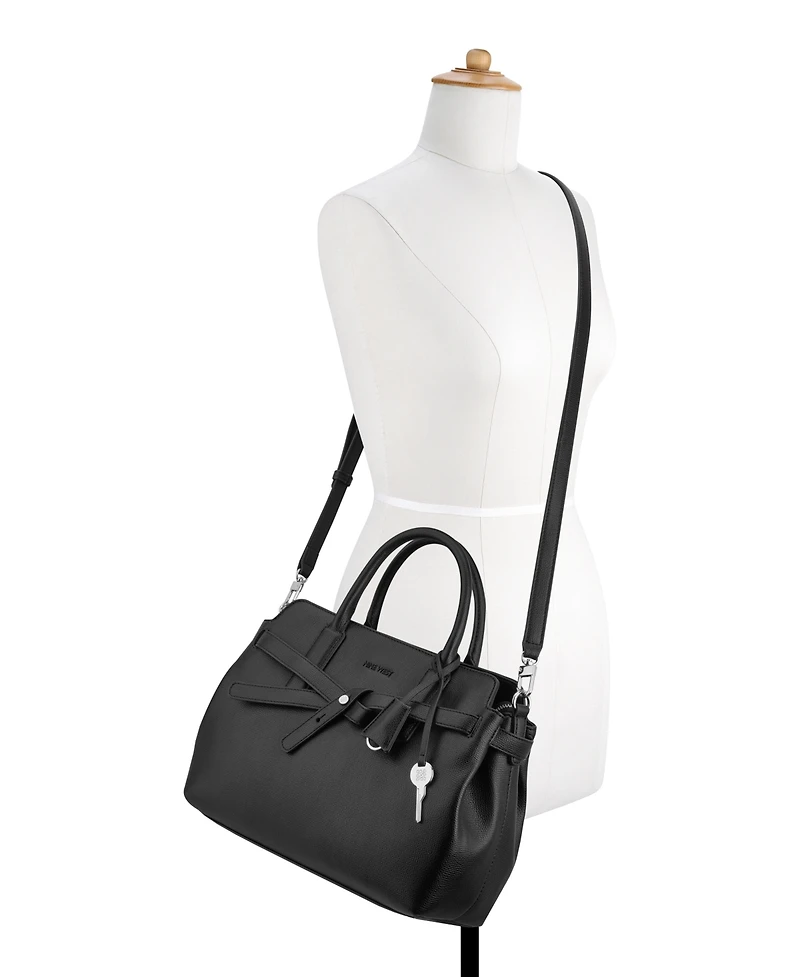 Nine West Lille Triple Compartment Satchel Bag