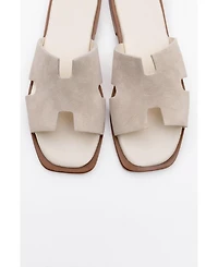 Jez Leather Slide Sandal (Women)