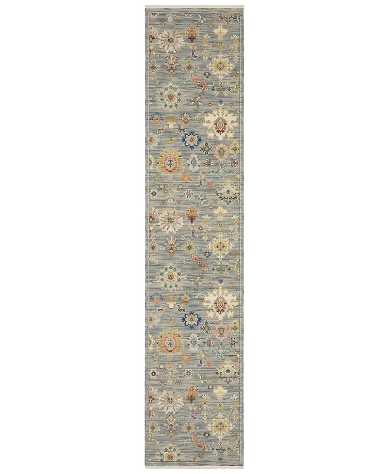 Oriental Weavers Lucca 5507E 2'6"x12' Runner Area Rug