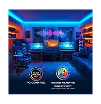 100 Ft. Rgb + Ic Flow Smart Light Strip