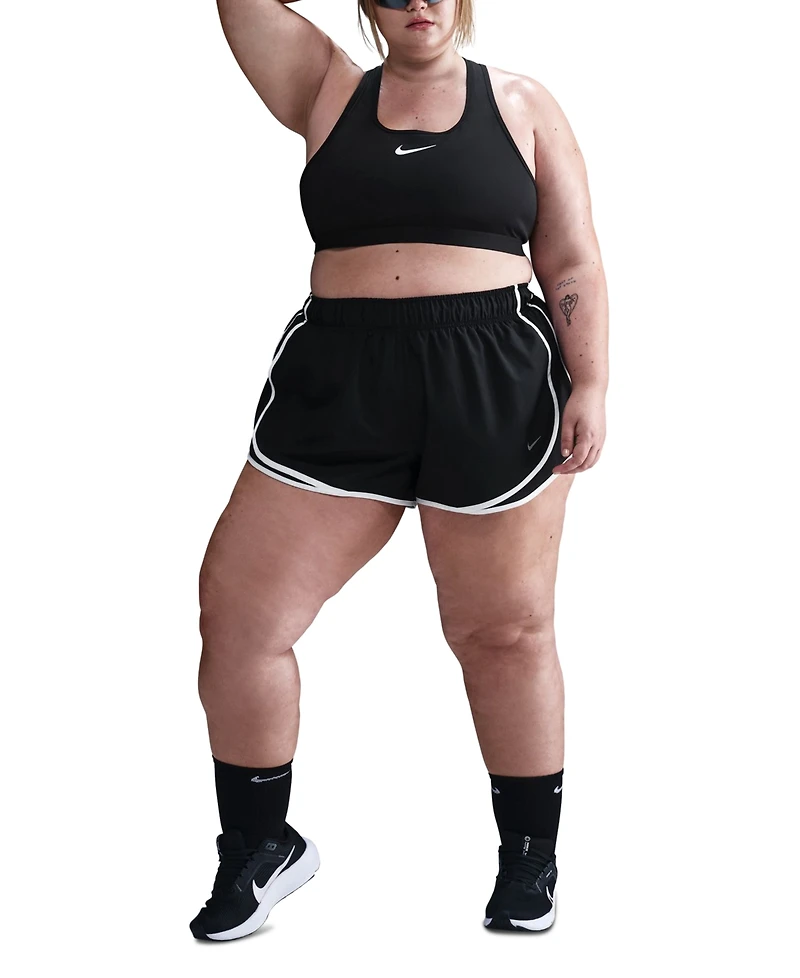 Nike Plus Tempo Dri-fit Mid-Rise 3" Brief-Lined Running Shorts