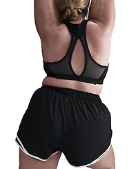 Nike Plus Tempo Dri-fit Mid-Rise 3" Brief-Lined Running Shorts